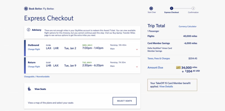 Delta skymiles business