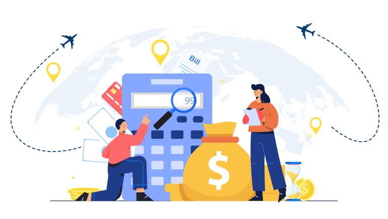 Corporate travel expense management