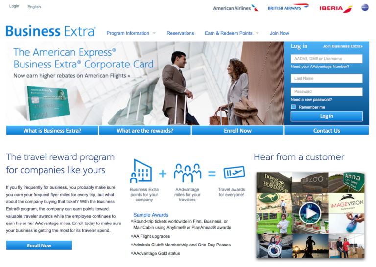 American airlines corporate travel program