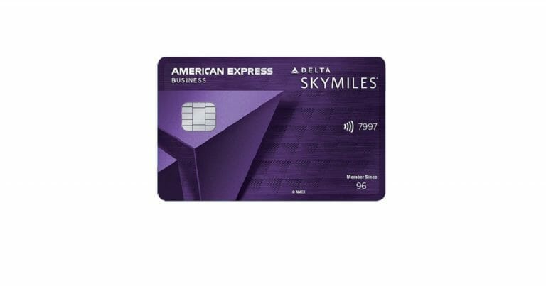 Delta skymiles business card