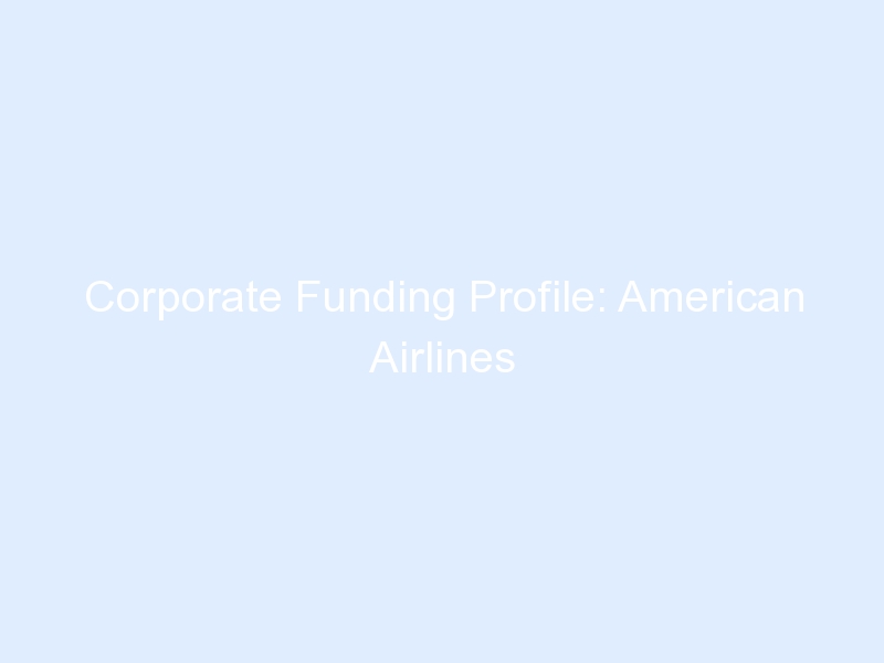 American airlines corporate travel program